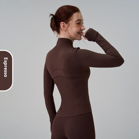 Autumn And Winter Turtleneck fitness Light Weight Jacket