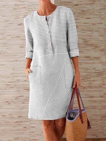 Button cardigan midi skirt