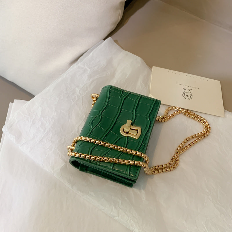 Textured mini bag