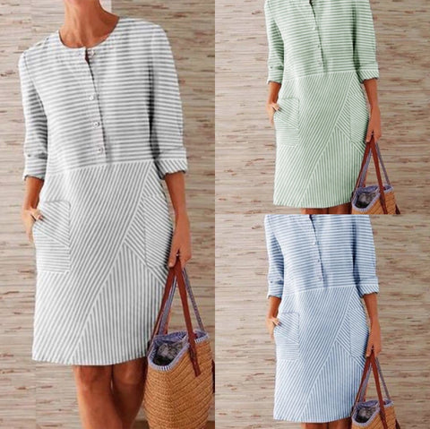 Button cardigan midi skirt