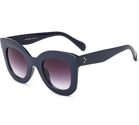 Cat Eye Brand Designer Vintage Gradient Shades