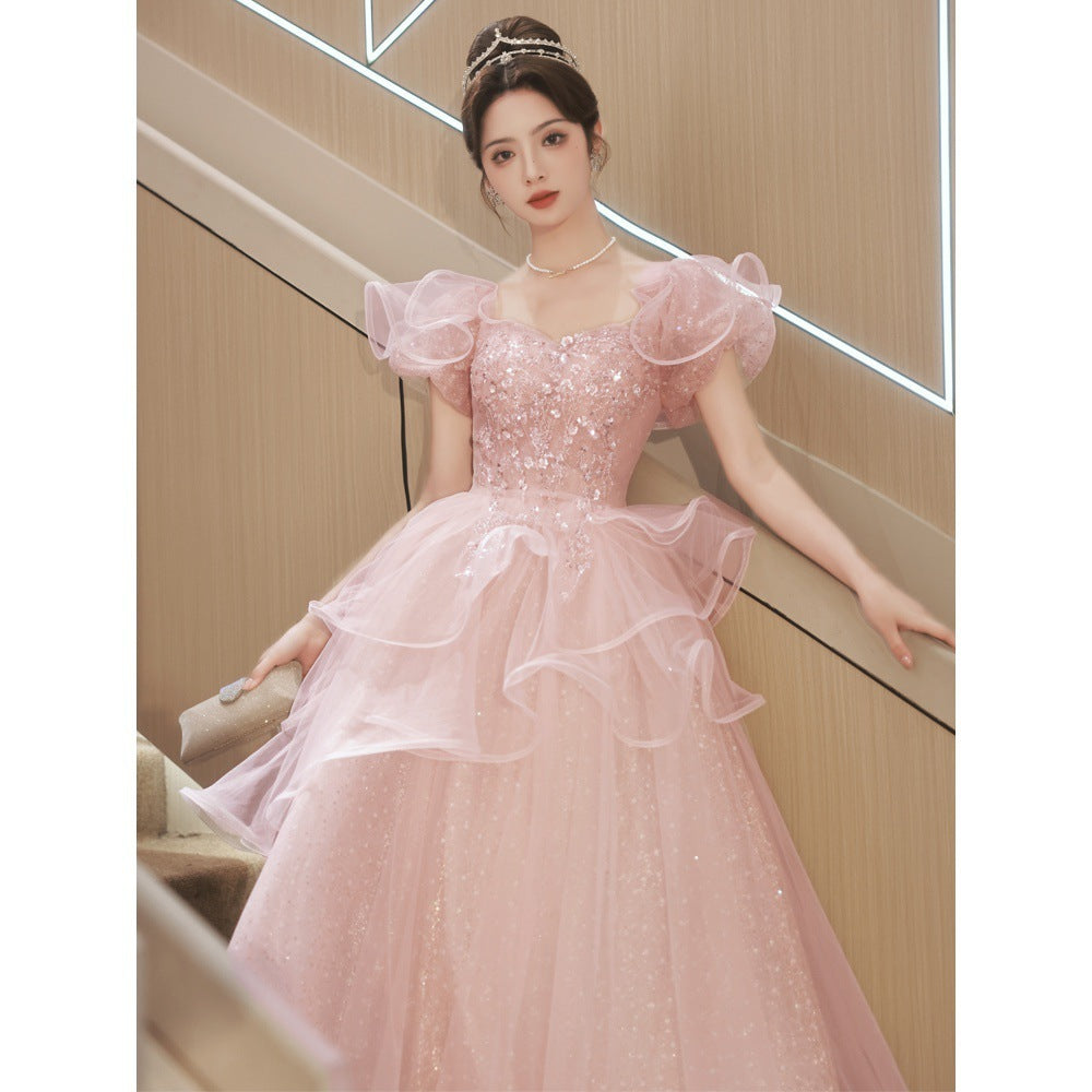 Banquet Ceremony Super Fairy Princess Evening Dress