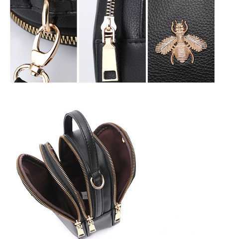 Bee mini crossbody bag