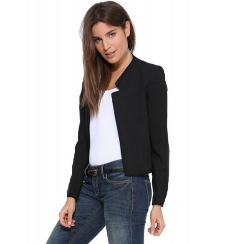 Spring Autumn New Women's Short Blazer