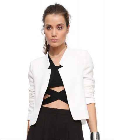 Spring Autumn New Women's Short Blazer