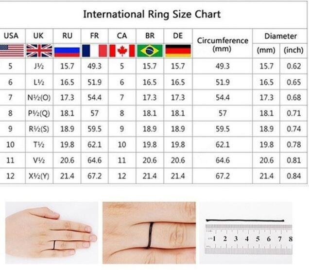 Double Stackable Set Rings 2Pcs For Wedding Engagement Party