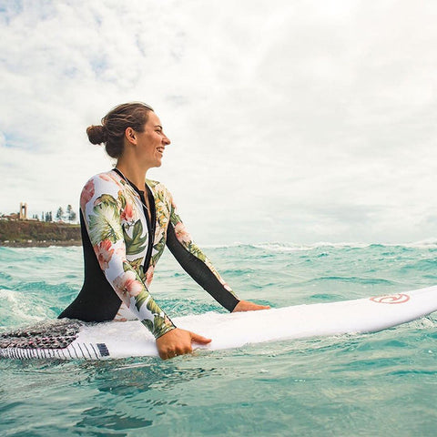 One Piece Surfing Swimsuit