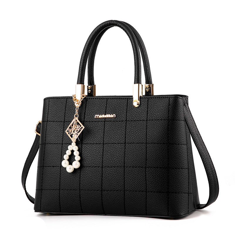 Designer Style Hair Ball Handbags with Strap