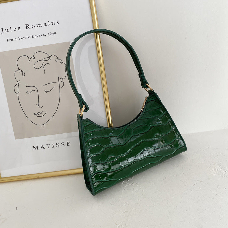 Trendy Patterned Underarm Mini Bag