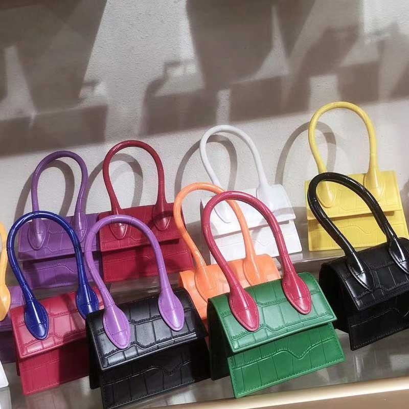 Summer Alligator Mini Mini Mini Color Matching Wallet Chain Bag Jelly Bag