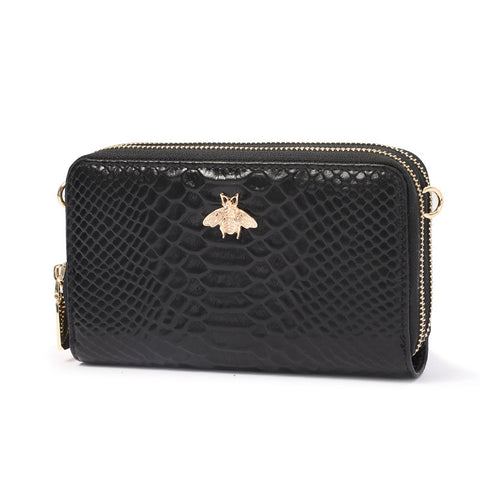 Two Layered Cowhide Mini Bag