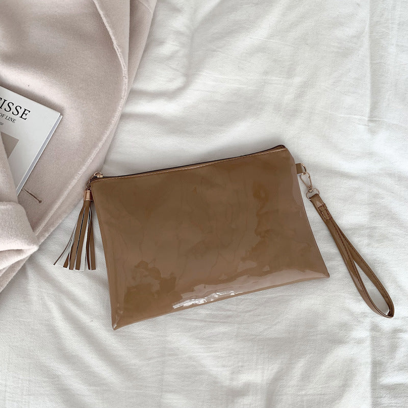 Women's Envelope Bag Solid Color Clutch
