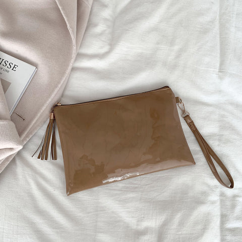 Women's Envelope Bag Solid Color Clutch