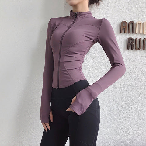 Long-sleeved Tight and light weight Workout Jacket