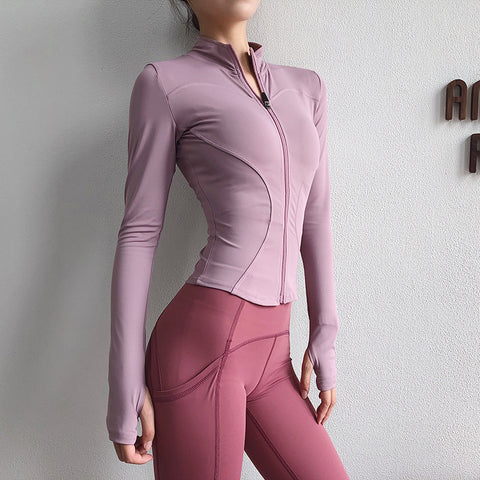 Long-sleeved Tight and light weight Workout Jacket