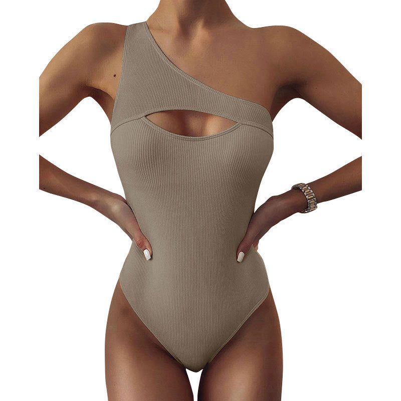 One off shoulder One-piece Swimsuit