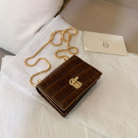Textured mini bag