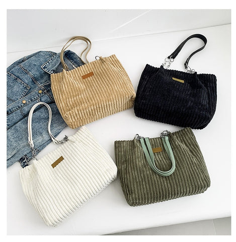 Autumn And Winter Large Capacity Tote Bags