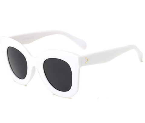 Cat Eye Brand Designer Vintage Gradient Shades