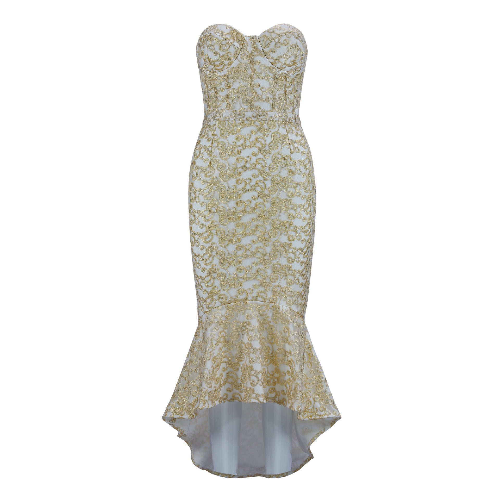 Fishtail Midi dress