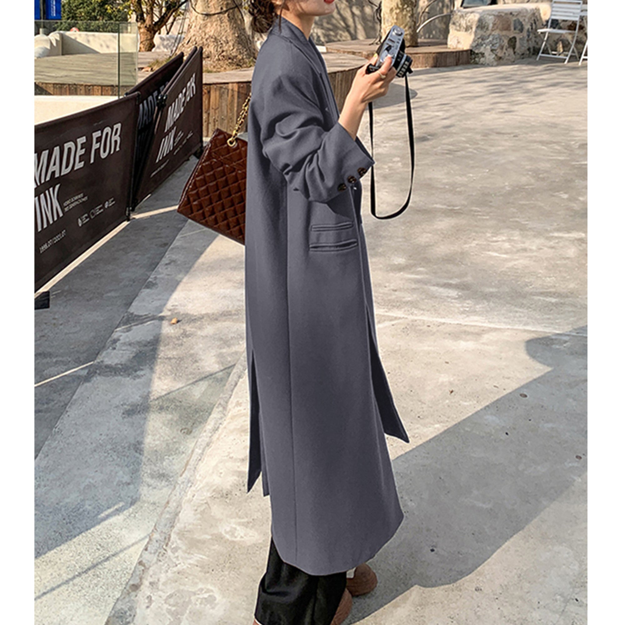 British Style Classic Long Trench Coat