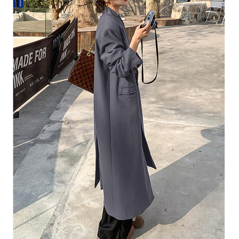 British Style Classic Long Trench Coat