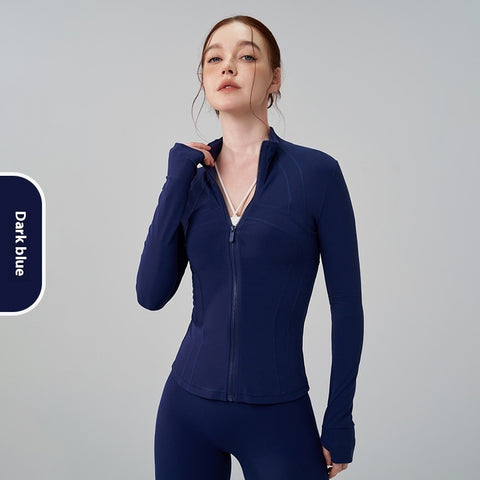 Autumn And Winter Turtleneck fitness Light Weight Jacket