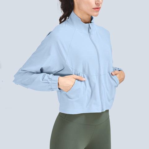 Loose Casual Workout Clothes Long-sleeved Wind Breakers