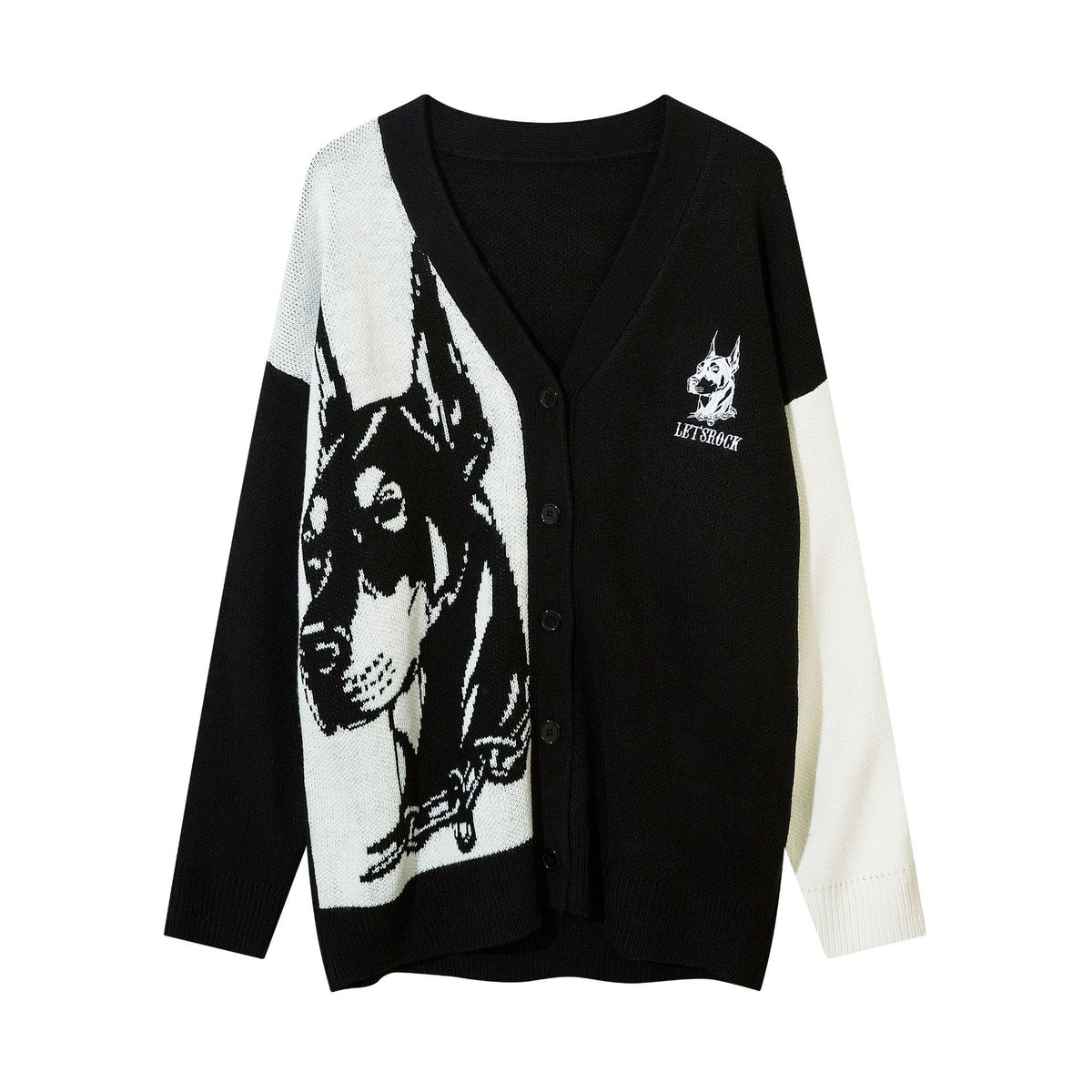 Loose and lazy style knit tops