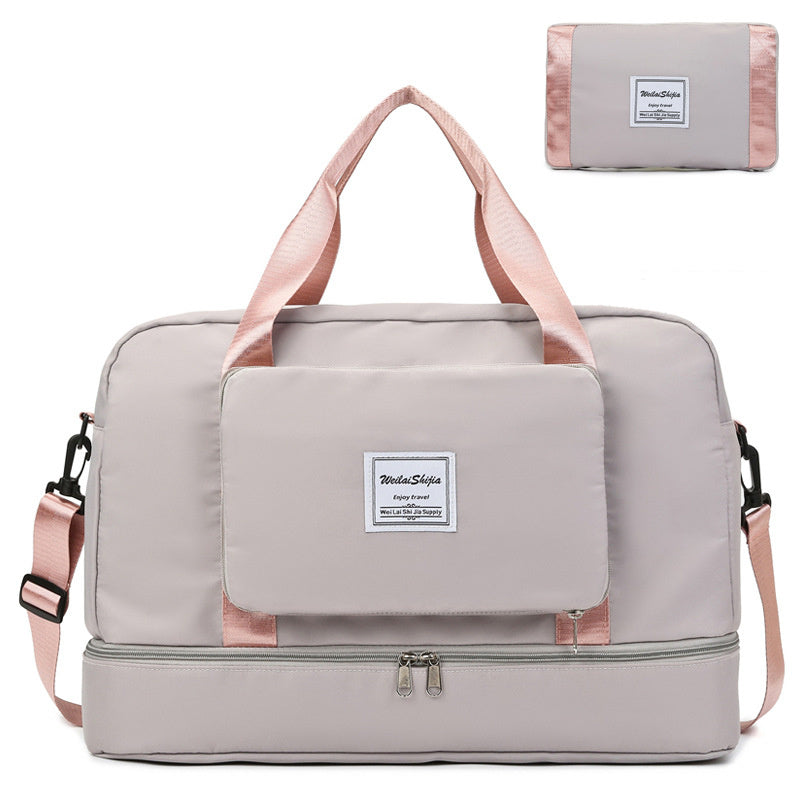 Foldable Gym & Travel Duffle Tote Bag