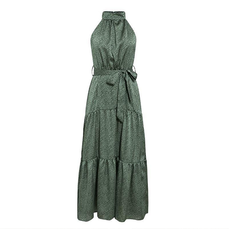Printed midi dress