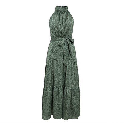 Printed midi dress
