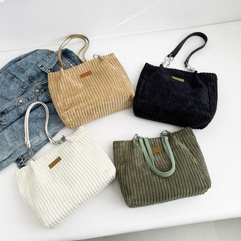 Autumn And Winter Large Capacity Tote Bags