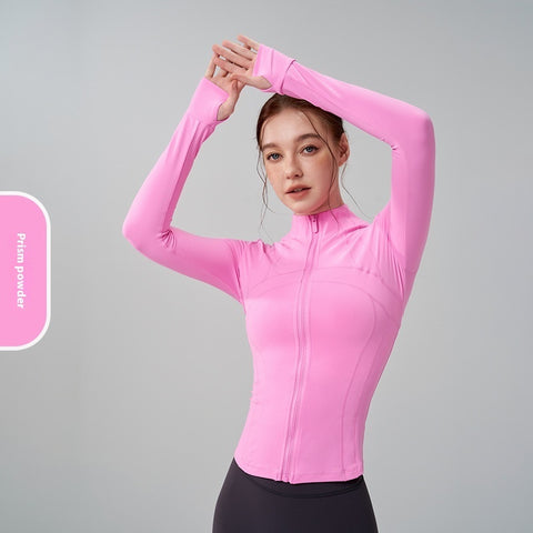 Autumn And Winter Turtleneck fitness Light Weight Jacket