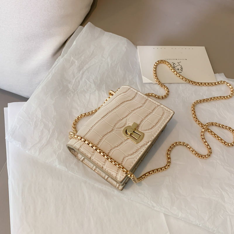 Textured mini bag