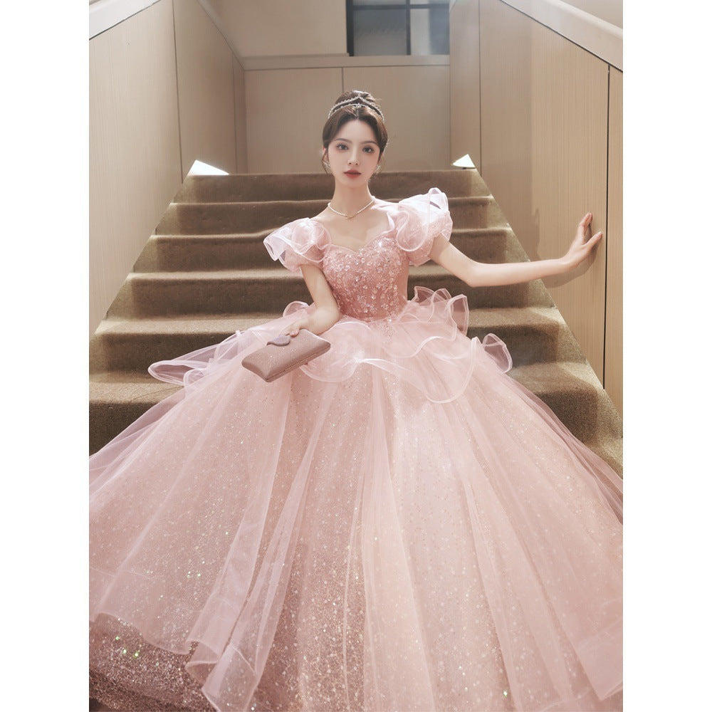 Banquet Ceremony Super Fairy Princess Evening Dress