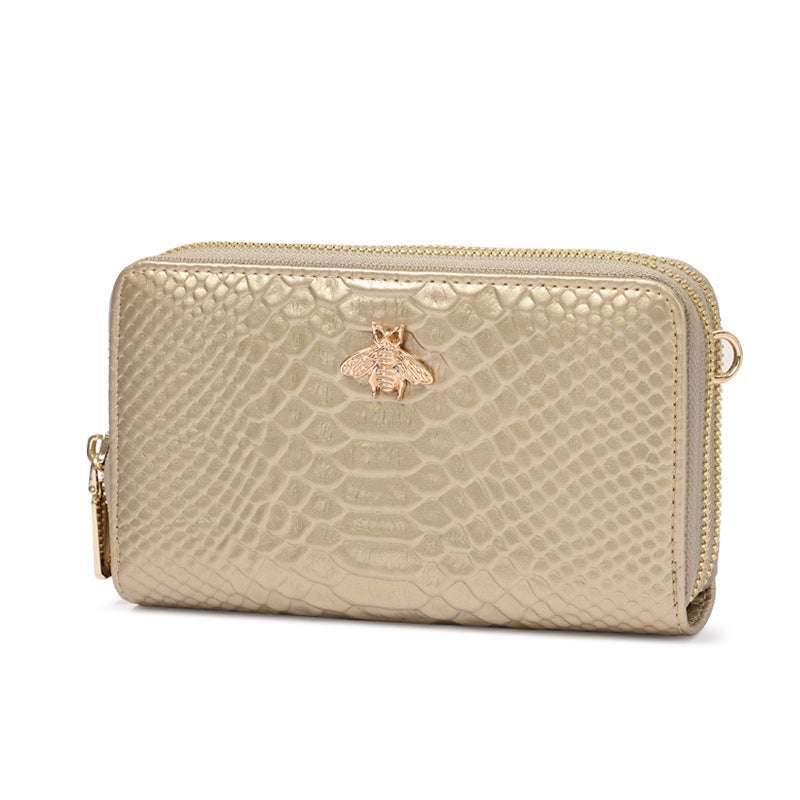 Two Layered Cowhide Mini Bag