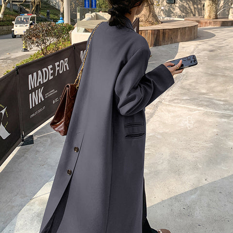 British Style Classic Long Trench Coat