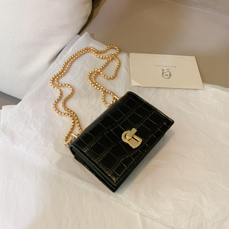 Textured mini bag