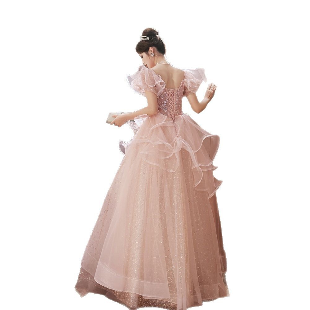 Banquet Ceremony Super Fairy Princess Evening Dress