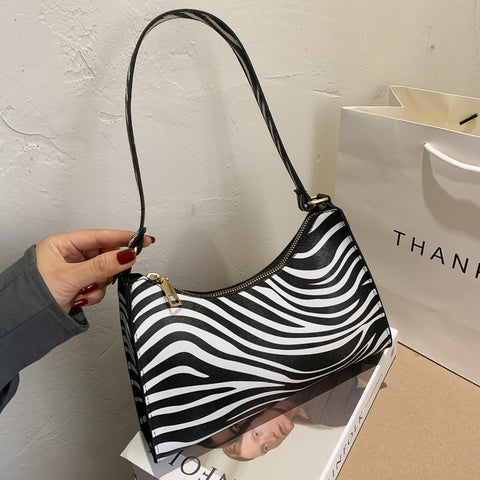 Trendy Patterned Underarm Mini Bag