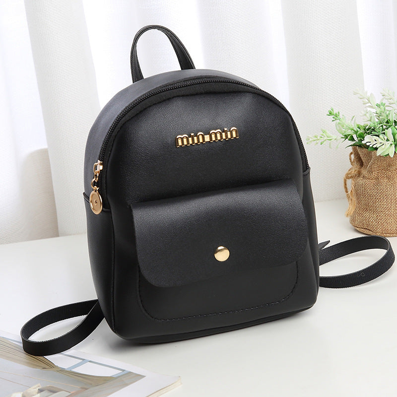 Mini Backpack Letter Large Capacity Small Backpack