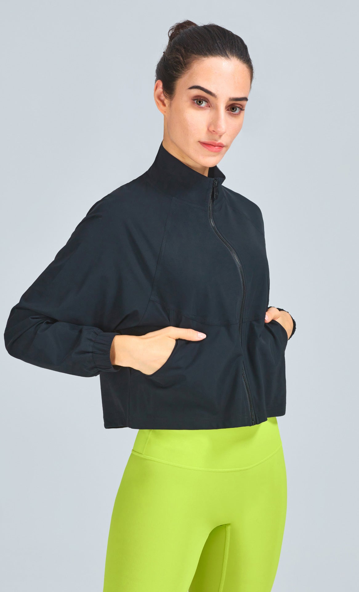 Loose Casual Workout Clothes Long-sleeved Wind Breakers