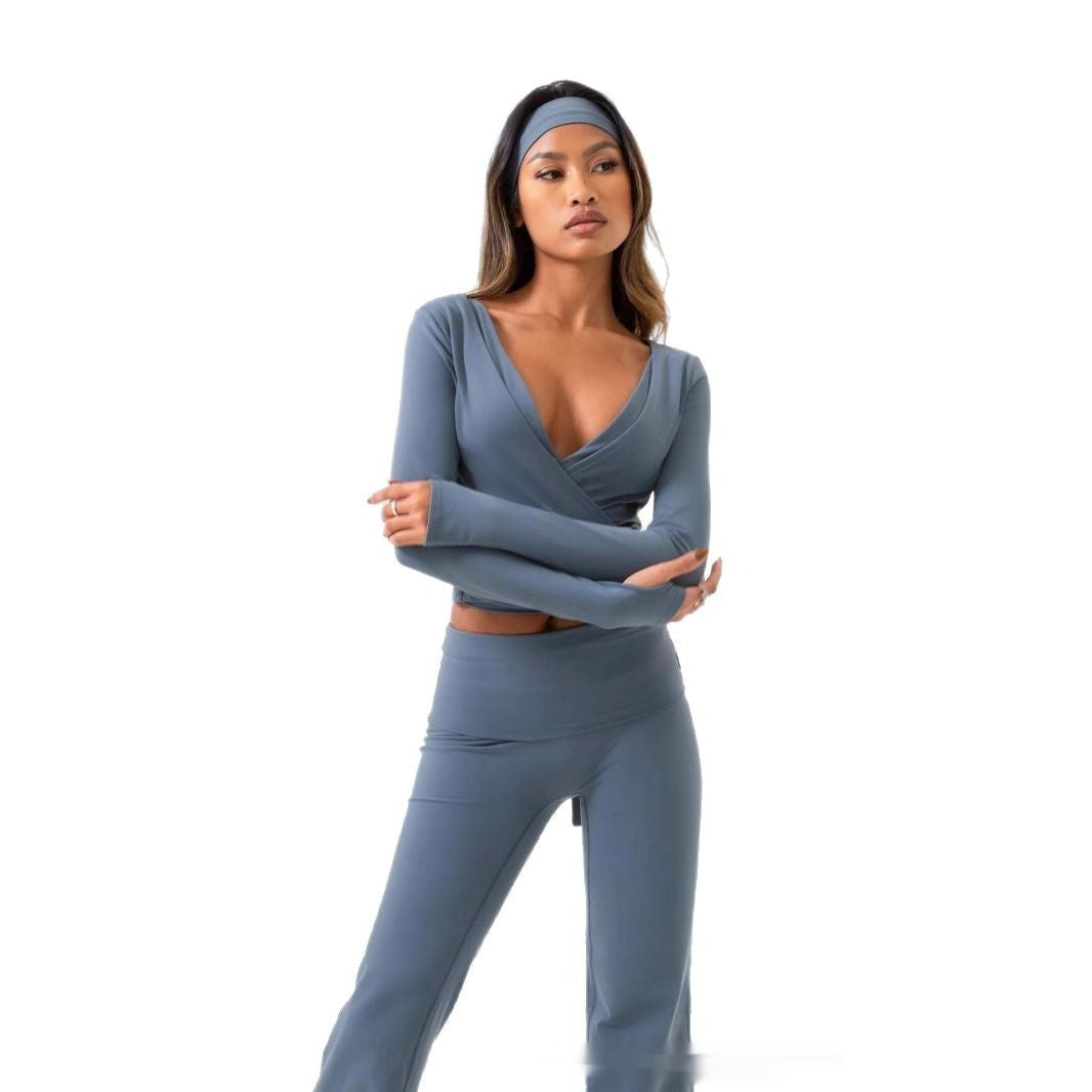 Spring Sports Workout Long Sleeve Top