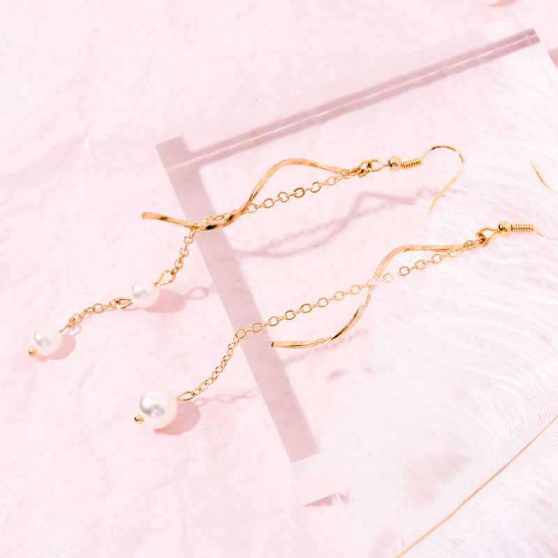 Trendy Pearl ear-rings