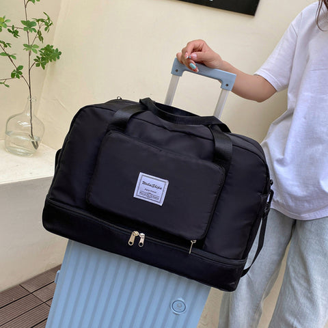 Foldable Gym & Travel Duffle Tote Bag