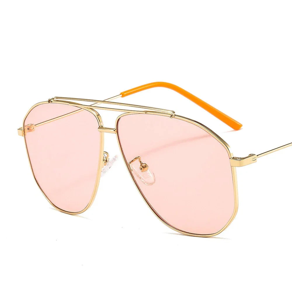 Double Bean Unisex Pilot Sunglasses