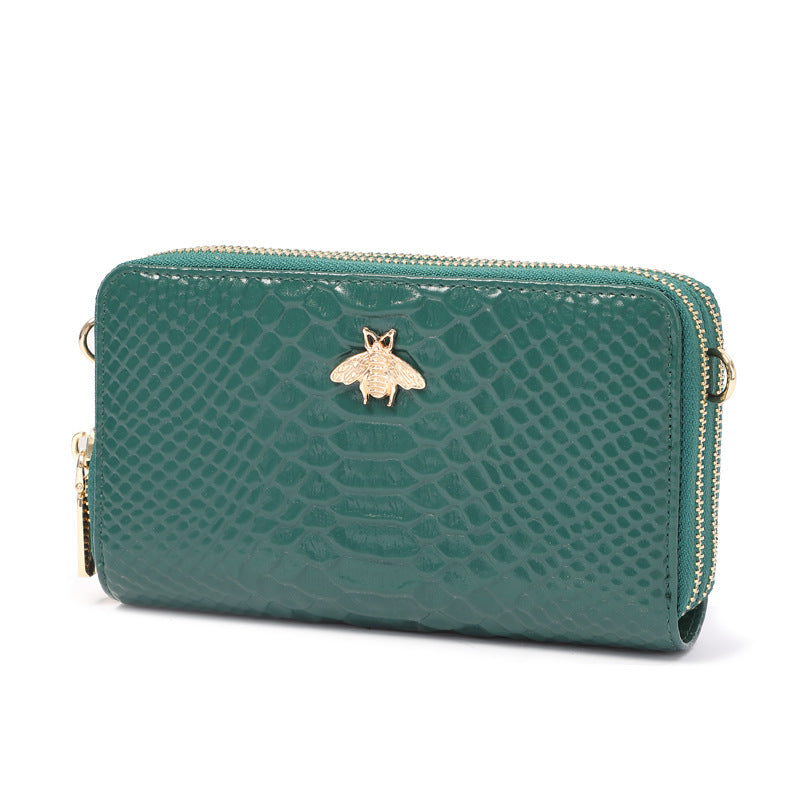 Two Layered Cowhide Mini Bag