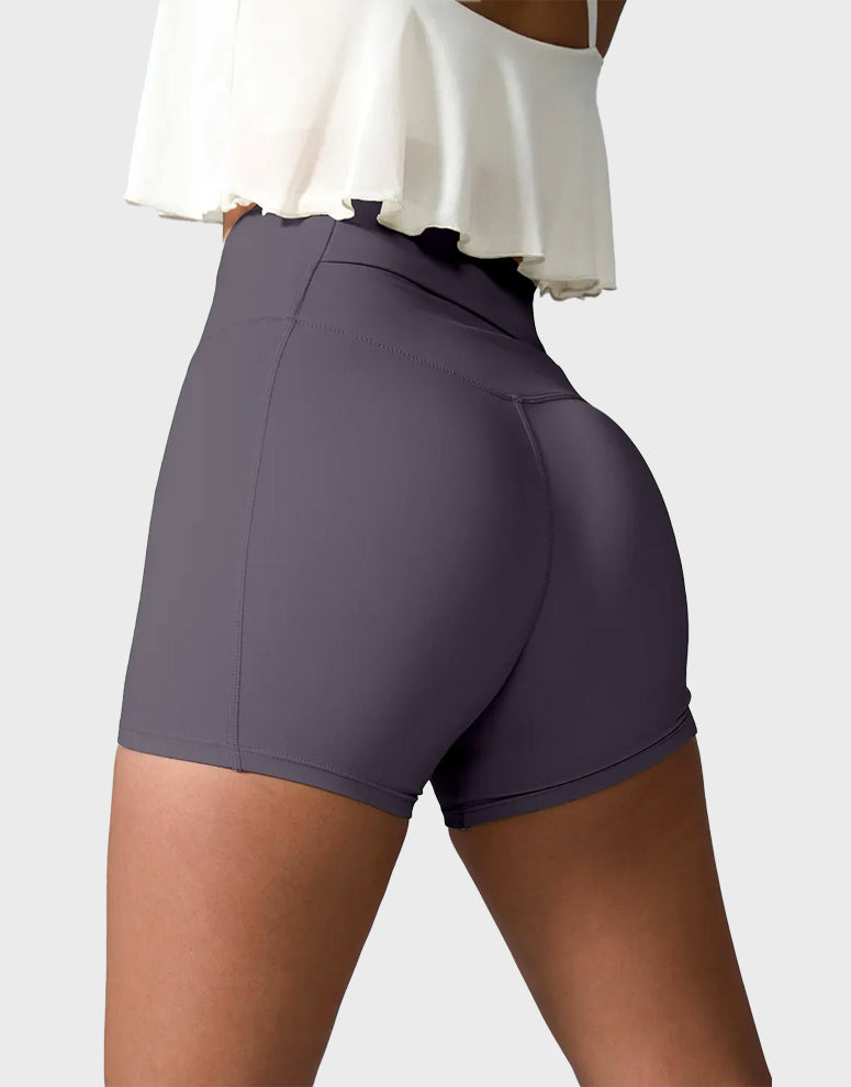 High Waist Active Shorts