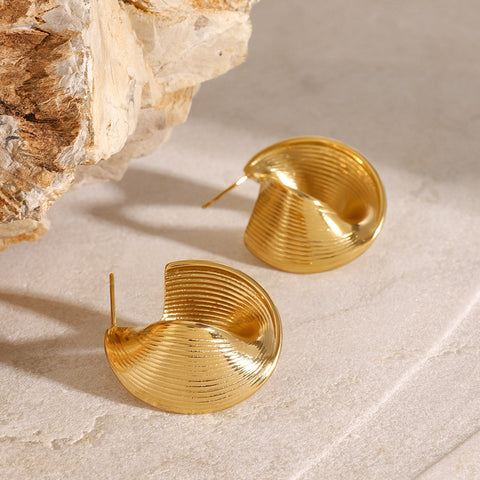 Stainless Steel Vintage Earrings Ear Ring